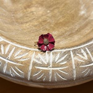 Lauren Conrad Pink Flower Ring